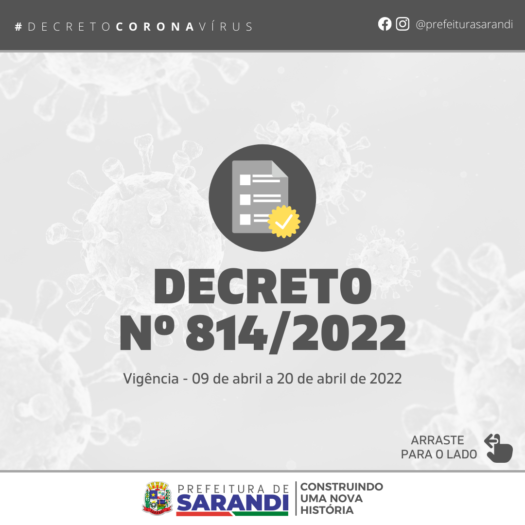 Decreto nº 814/2022